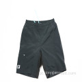 CC03-Calça de ciclismo masculina negra com almofada